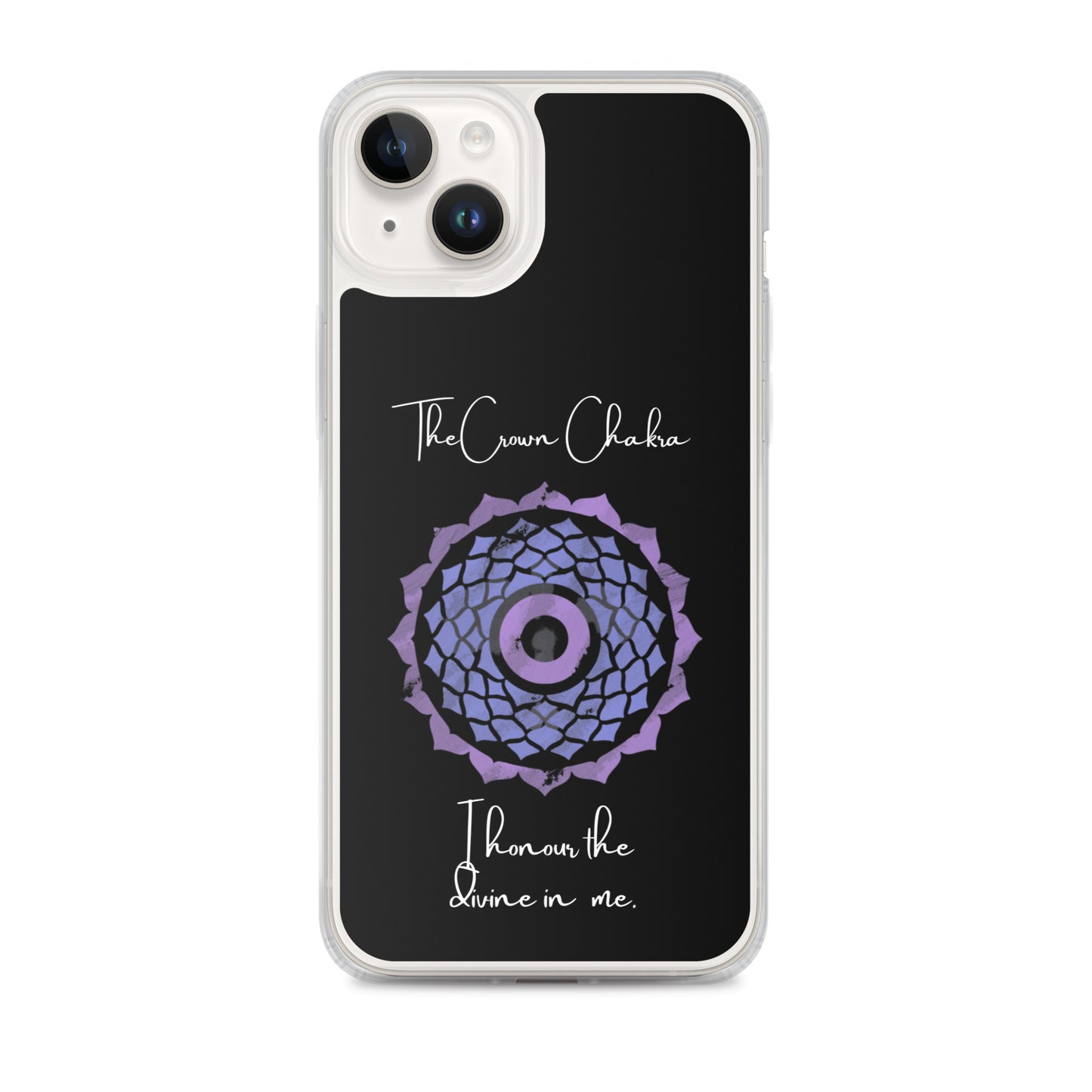 Crown Chakra iPhone case