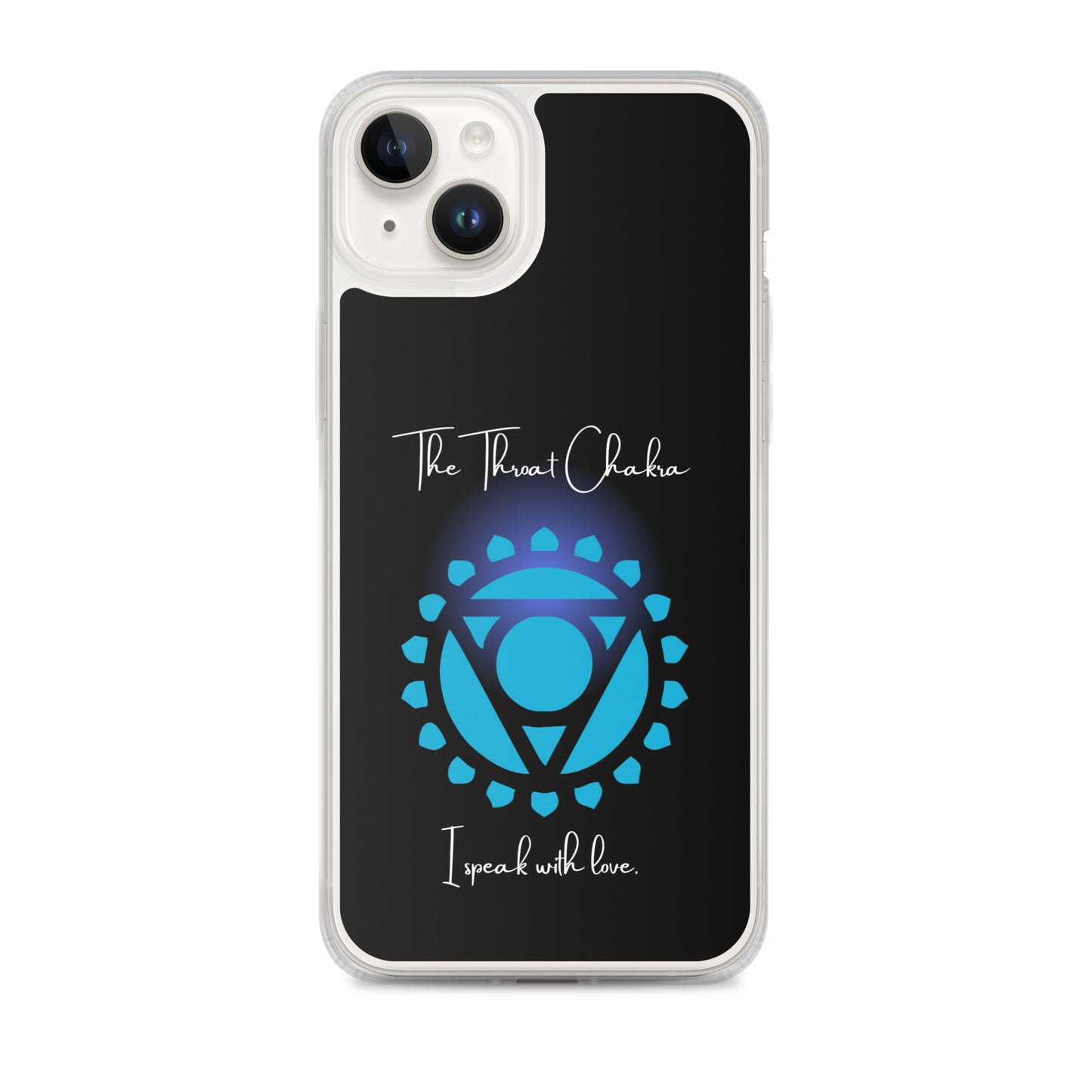 Throat Chakra iPhone case