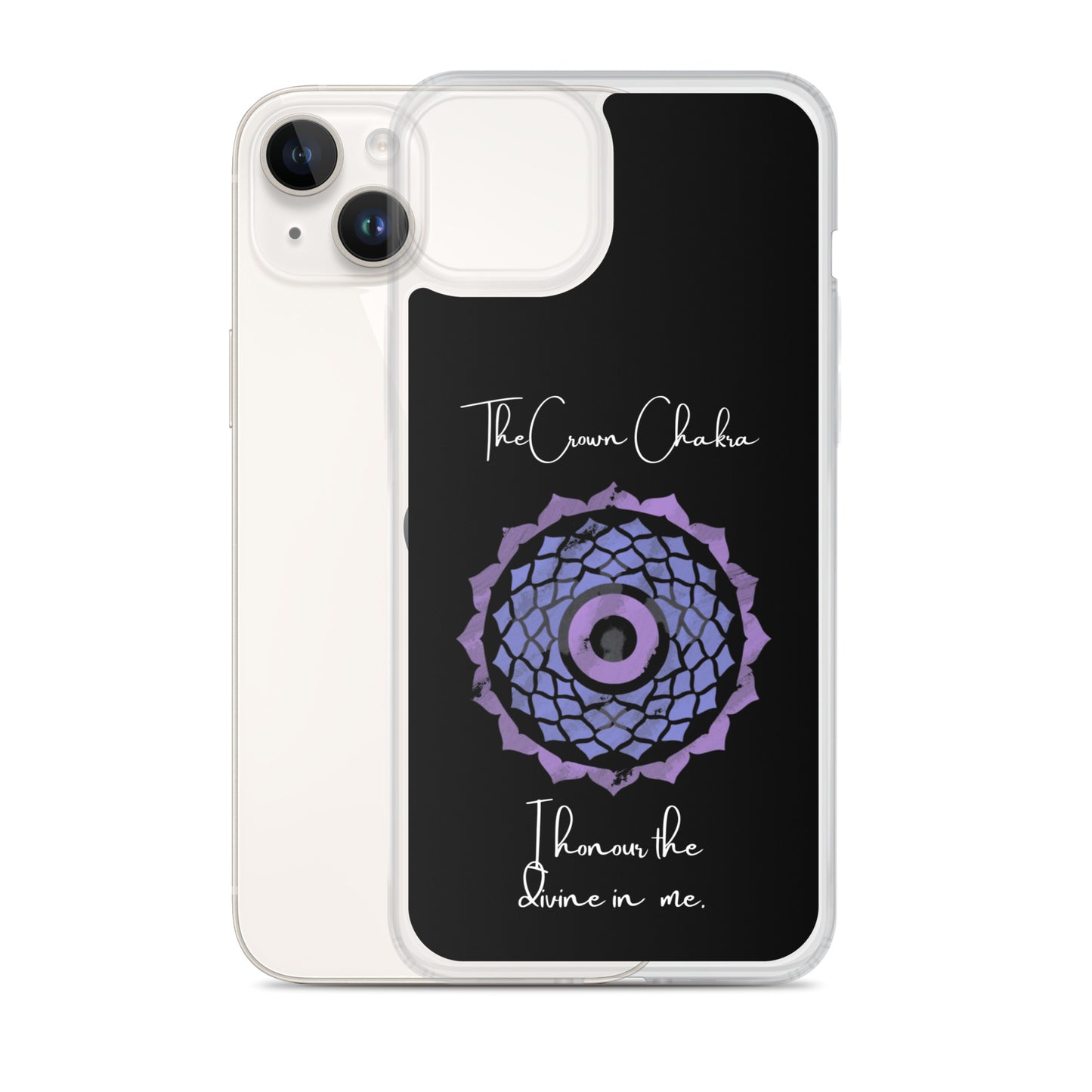 Crown Chakra iPhone case