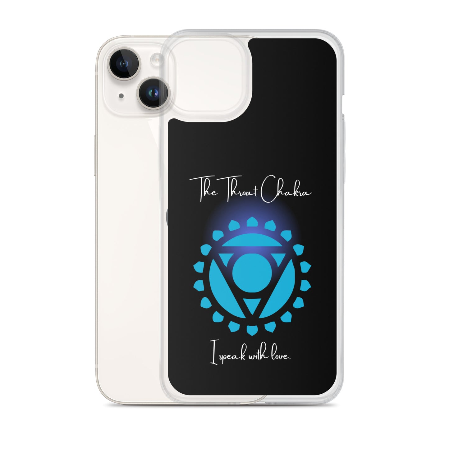 Throat Chakra iPhone case