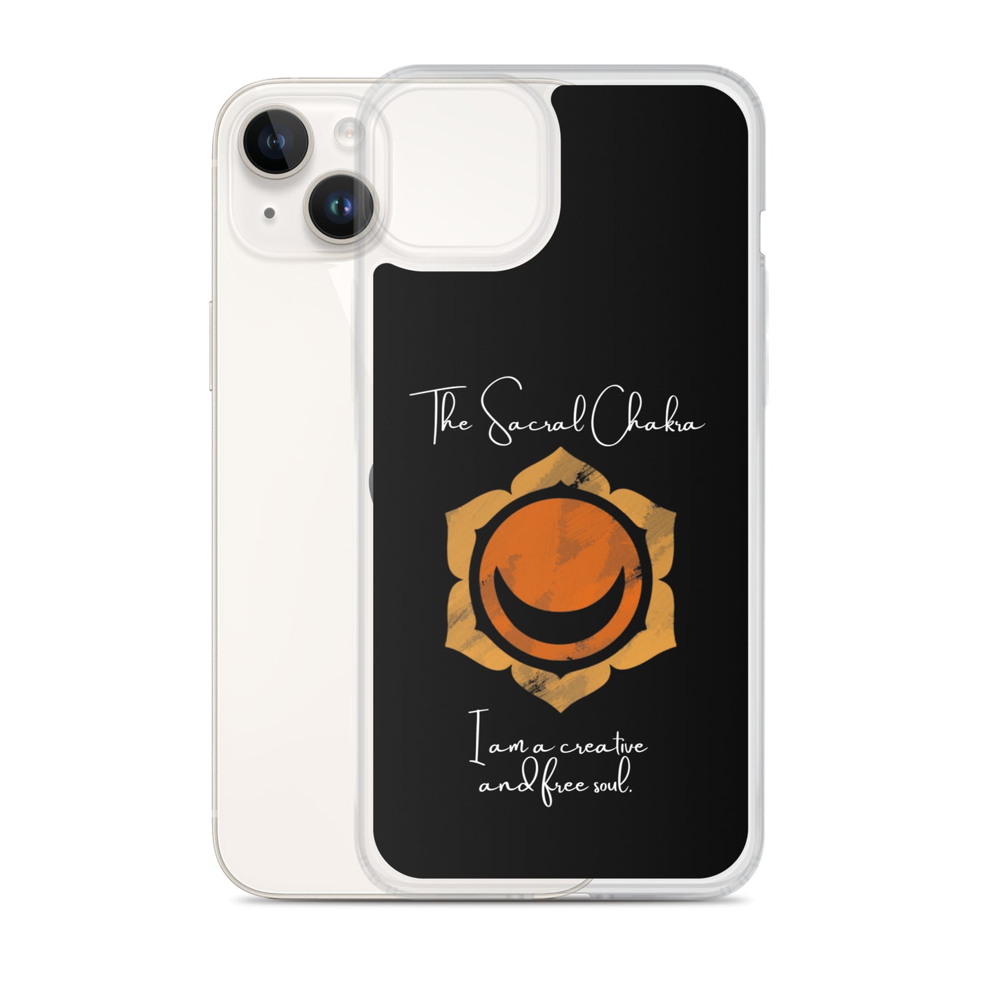 Sacral Chakra iPhone case