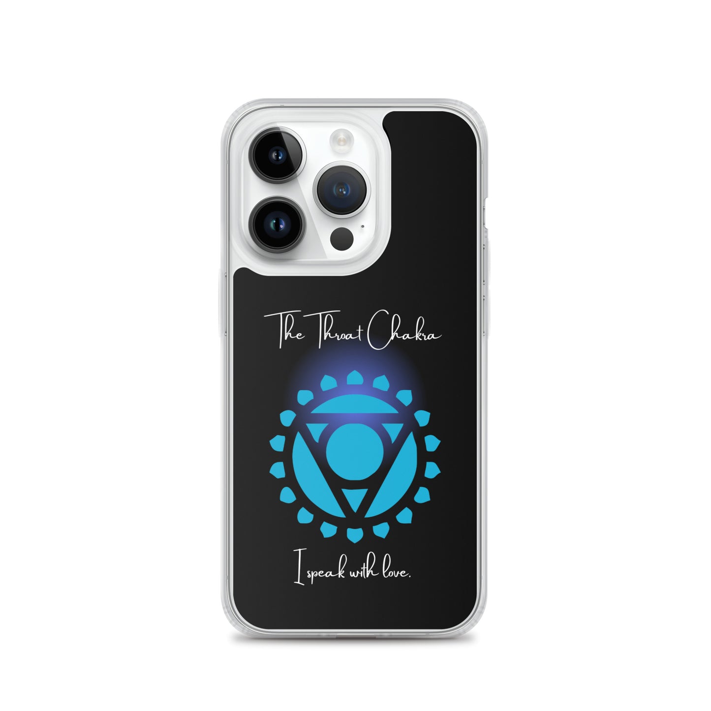 Throat Chakra iPhone case