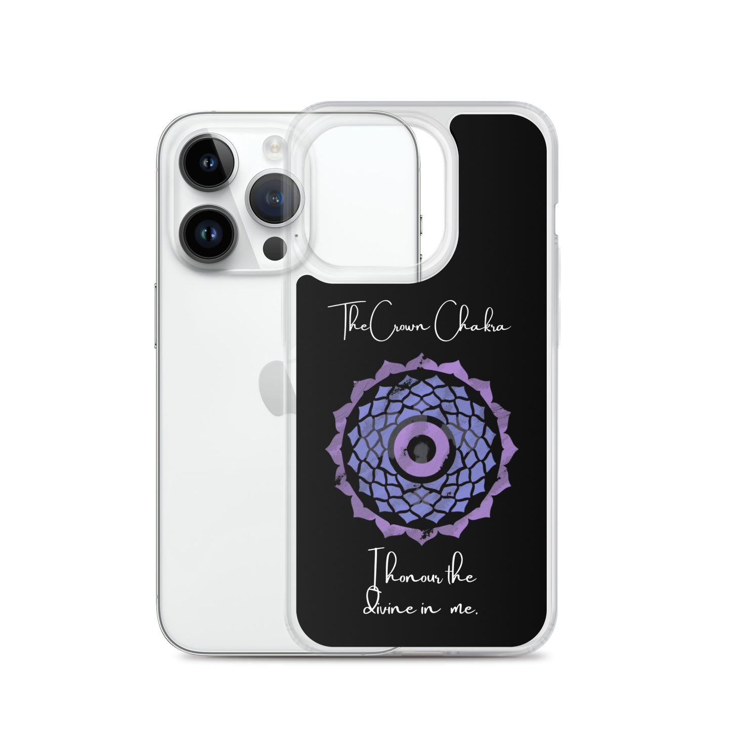 Crown Chakra iPhone case