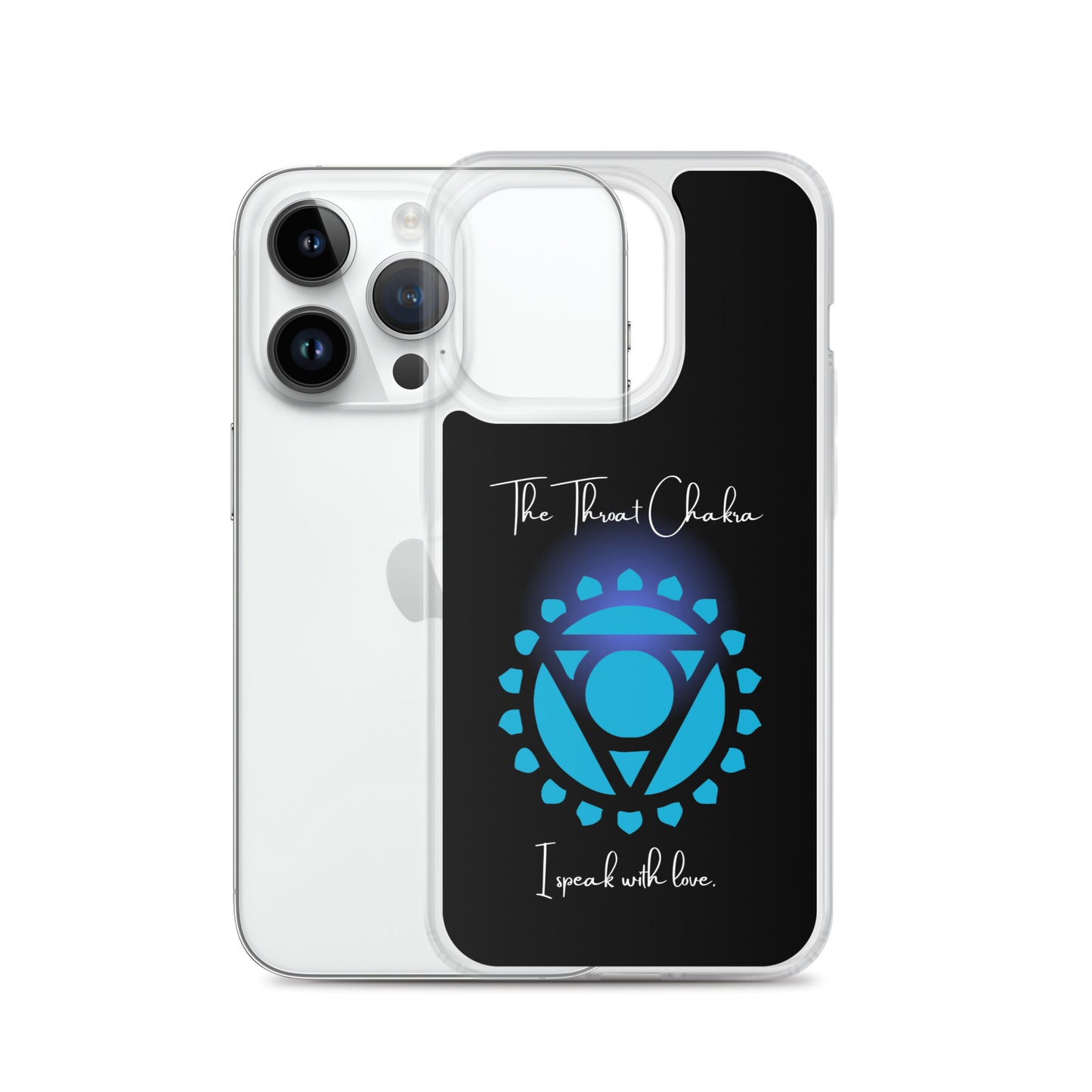 Throat Chakra iPhone case