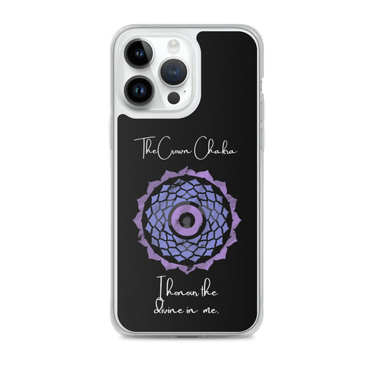 Crown Chakra iPhone case