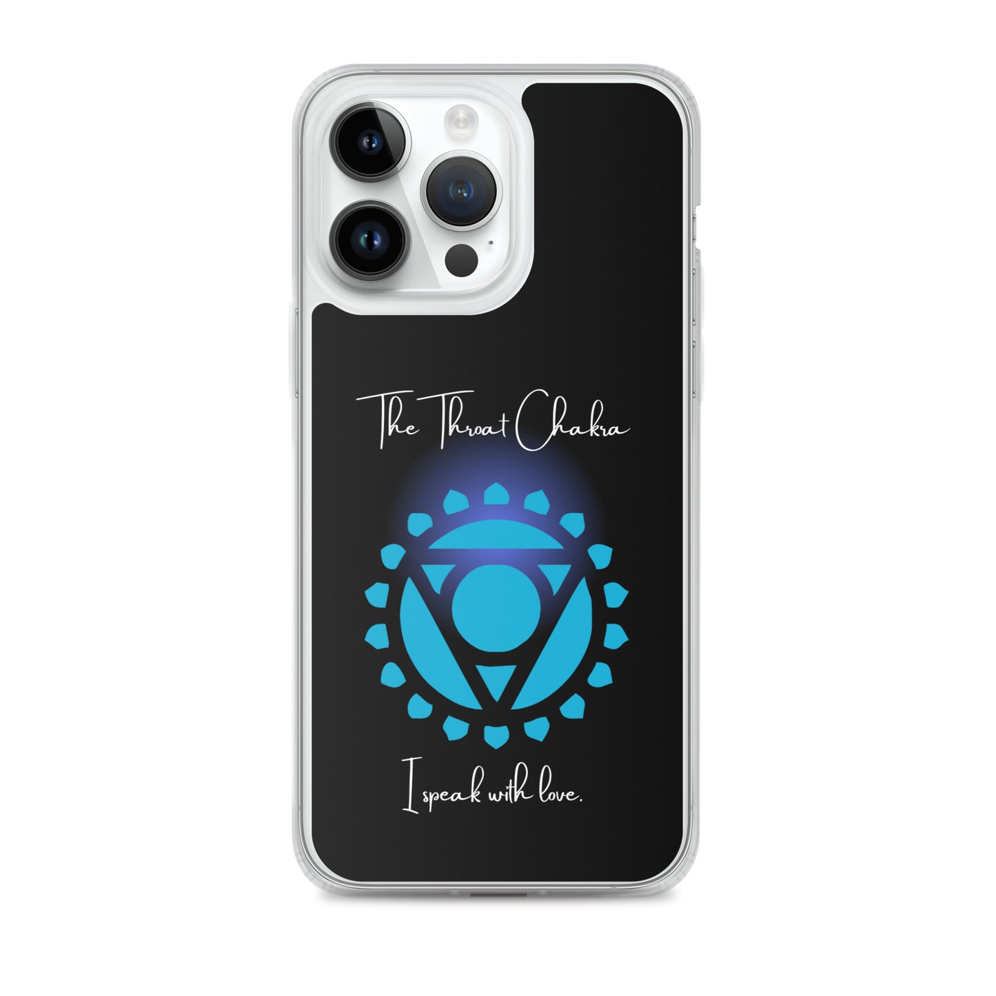 Throat Chakra iPhone case