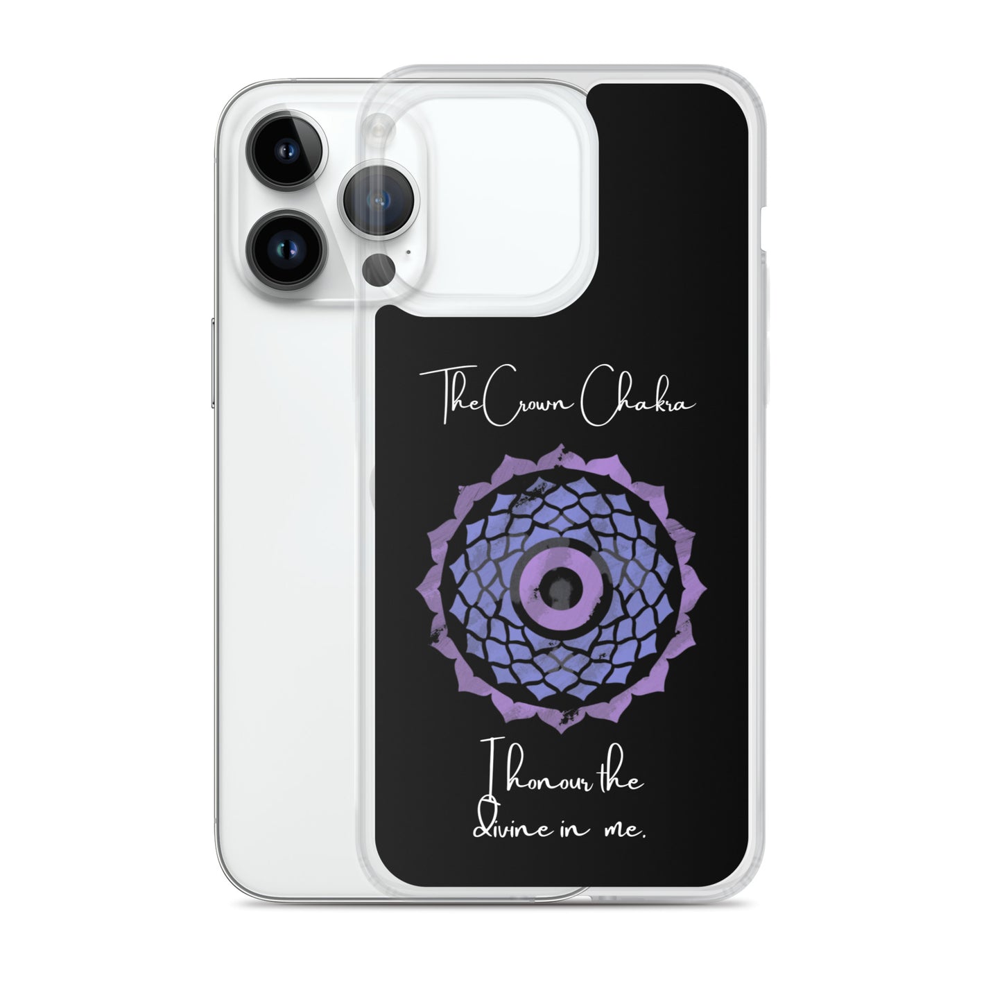 Crown Chakra iPhone case