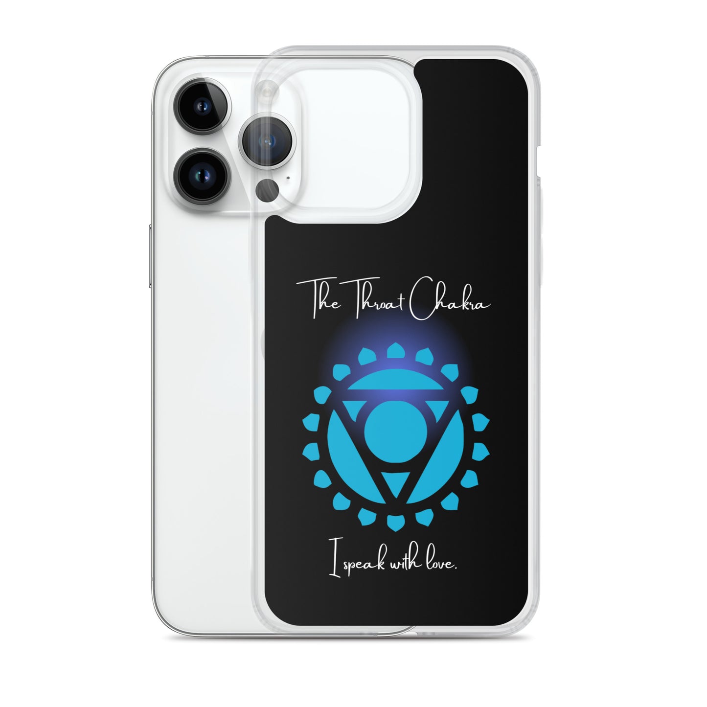 Throat Chakra iPhone case