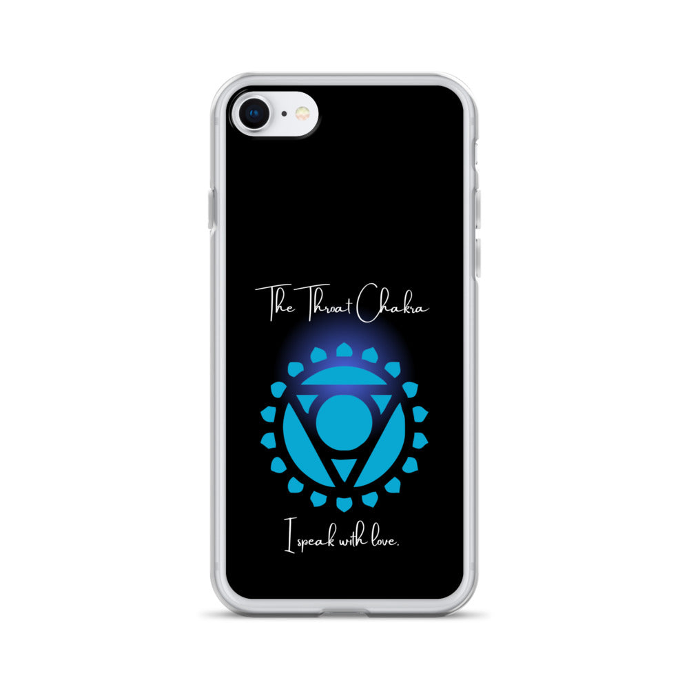 Throat Chakra iPhone case