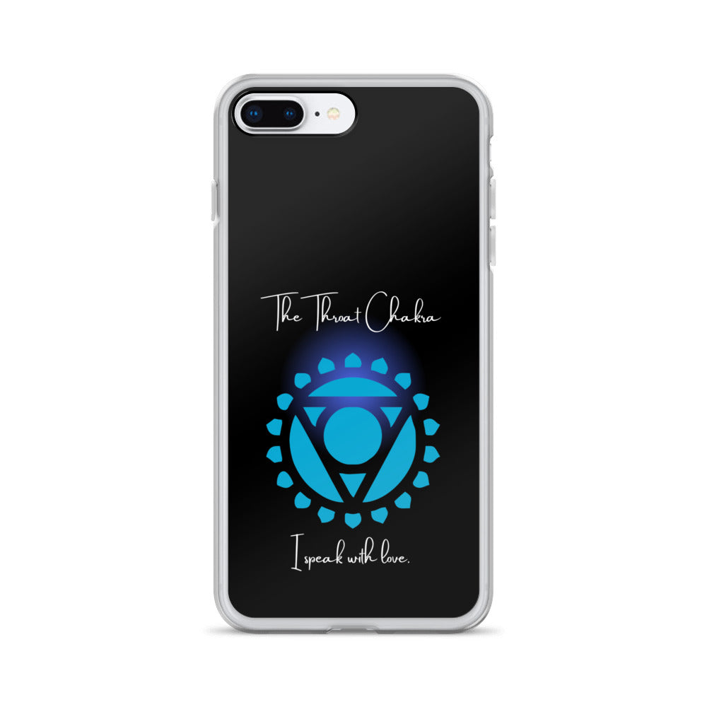 Throat Chakra iPhone case