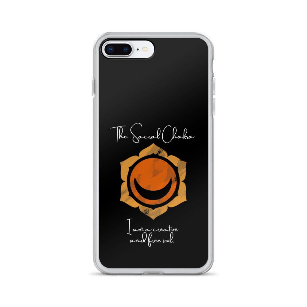 Sacral Chakra iPhone case