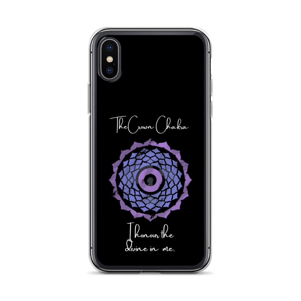 Crown Chakra iPhone case