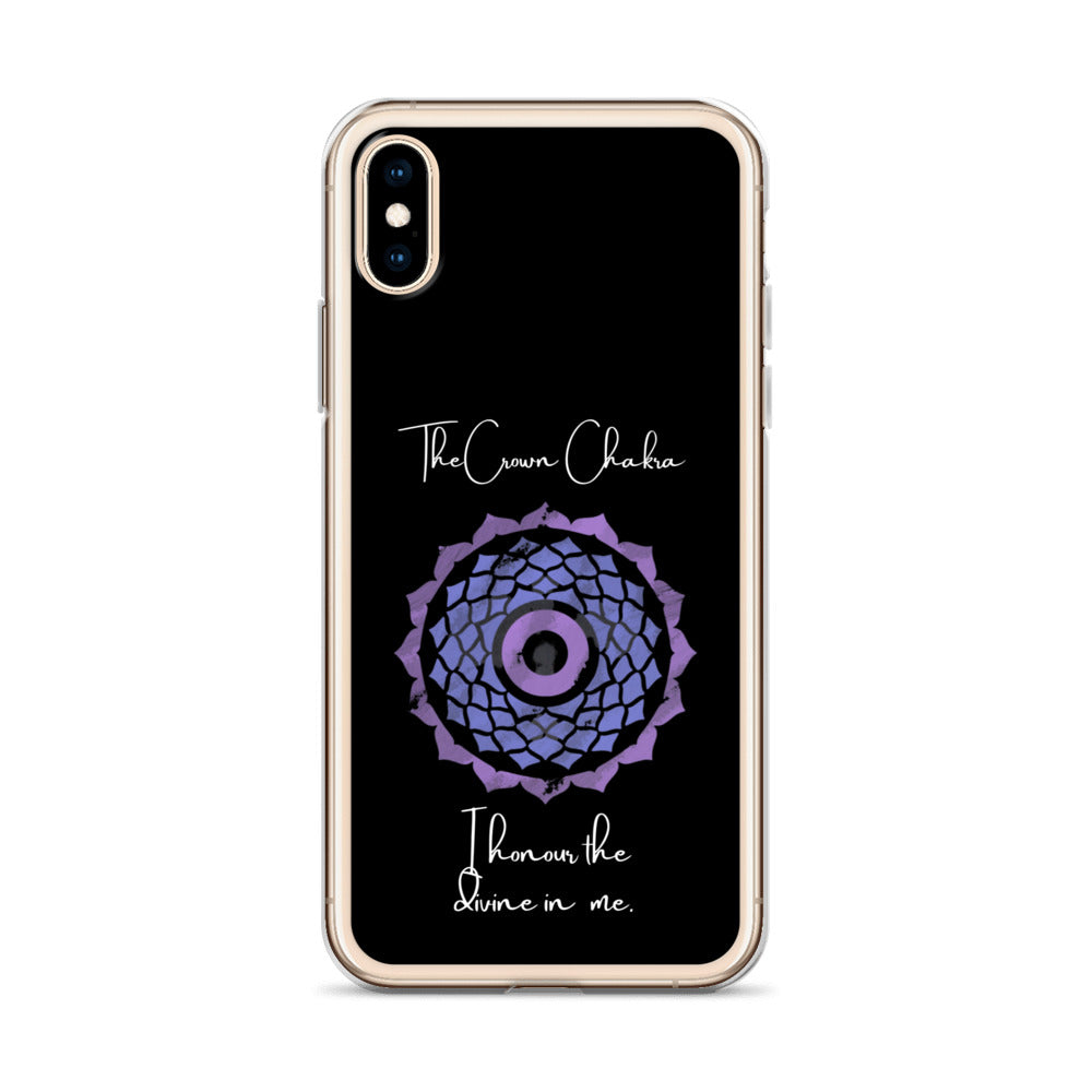 Crown Chakra iPhone case