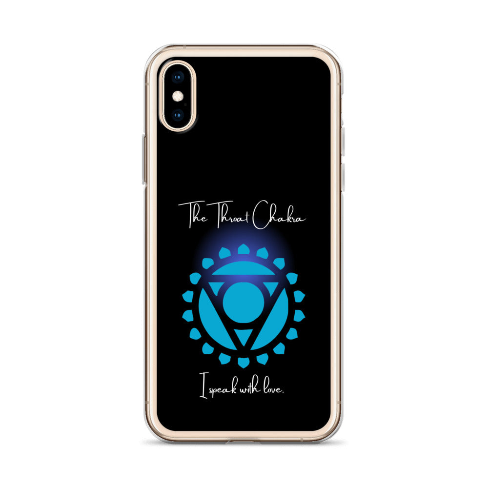 Throat Chakra iPhone case