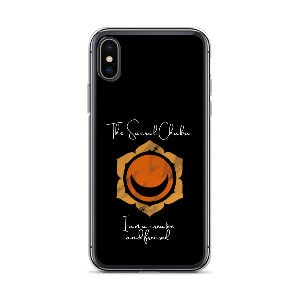 Sacral Chakra iPhone case