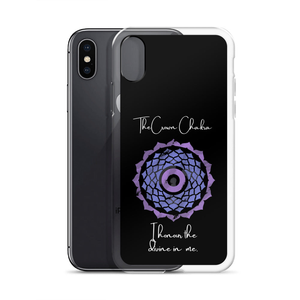 Crown Chakra iPhone case