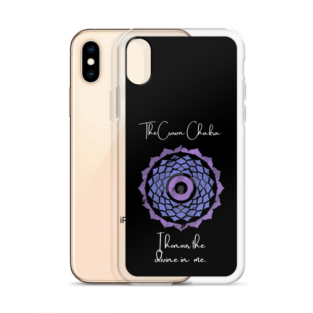 Crown Chakra iPhone case