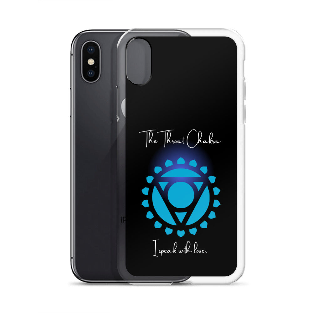 Throat Chakra iPhone case