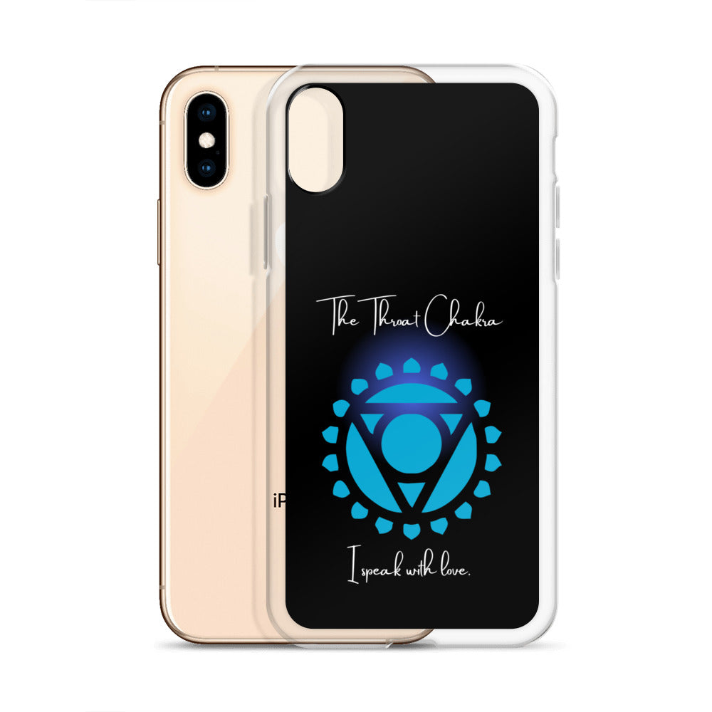 Throat Chakra iPhone case