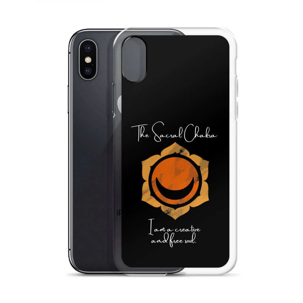 Sacral Chakra iPhone case