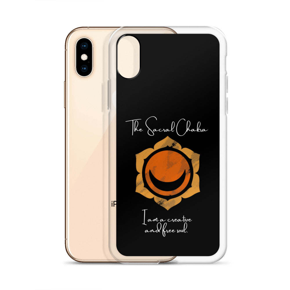 Sacral Chakra iPhone case