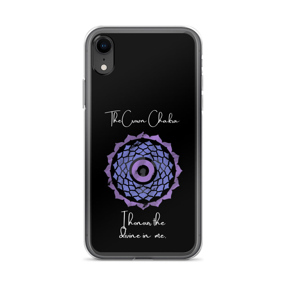 Crown Chakra iPhone case