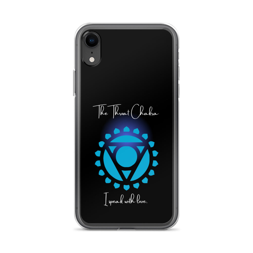 Throat Chakra iPhone case