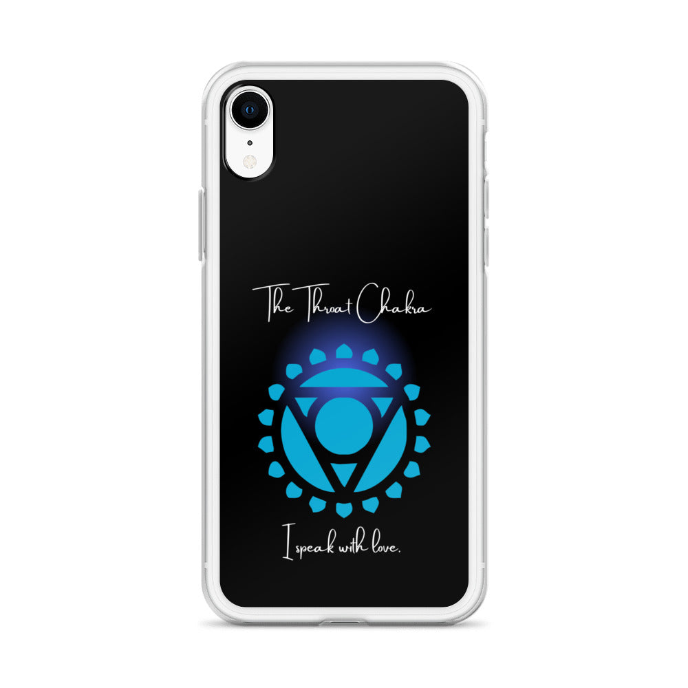 Throat Chakra iPhone case