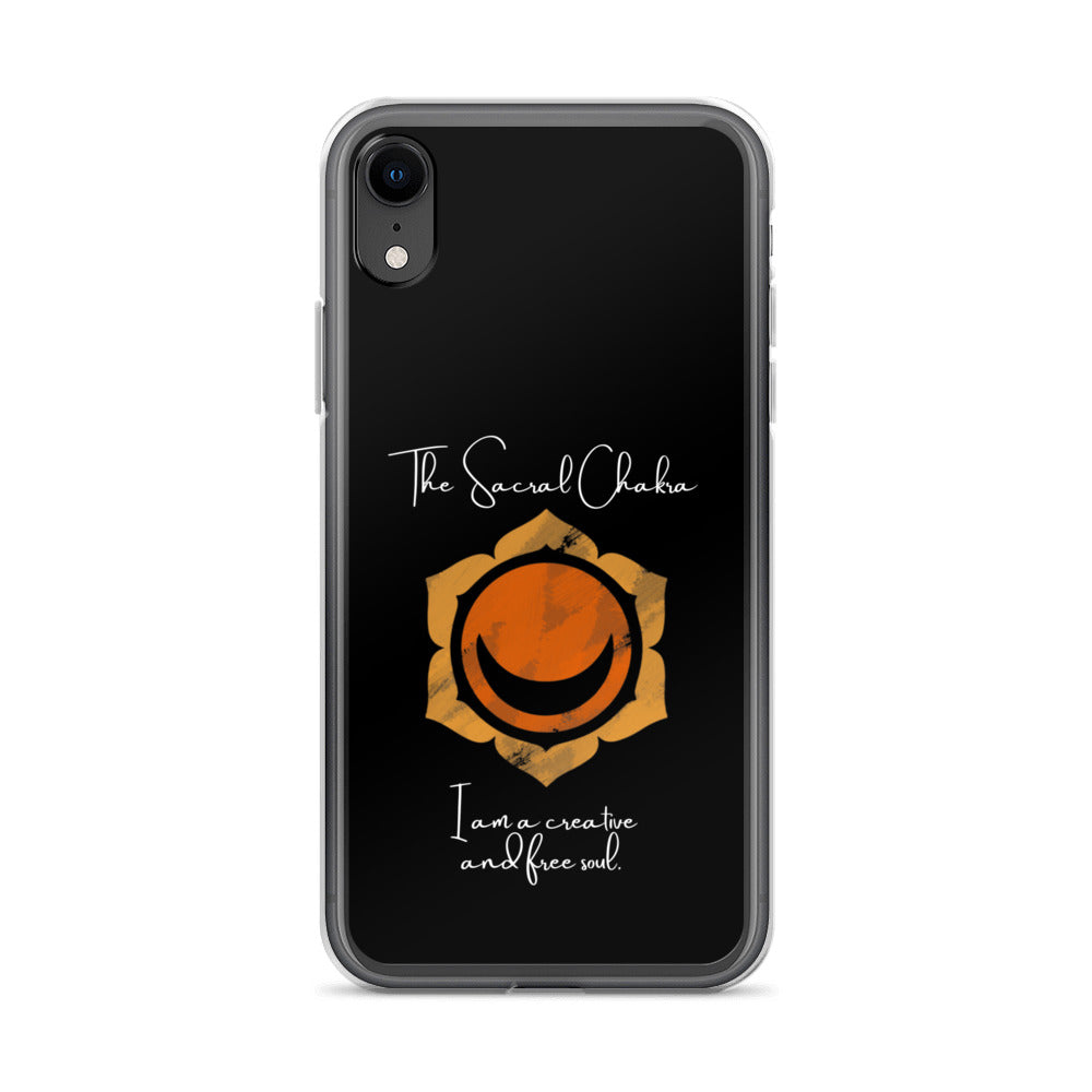 Sacral Chakra iPhone case