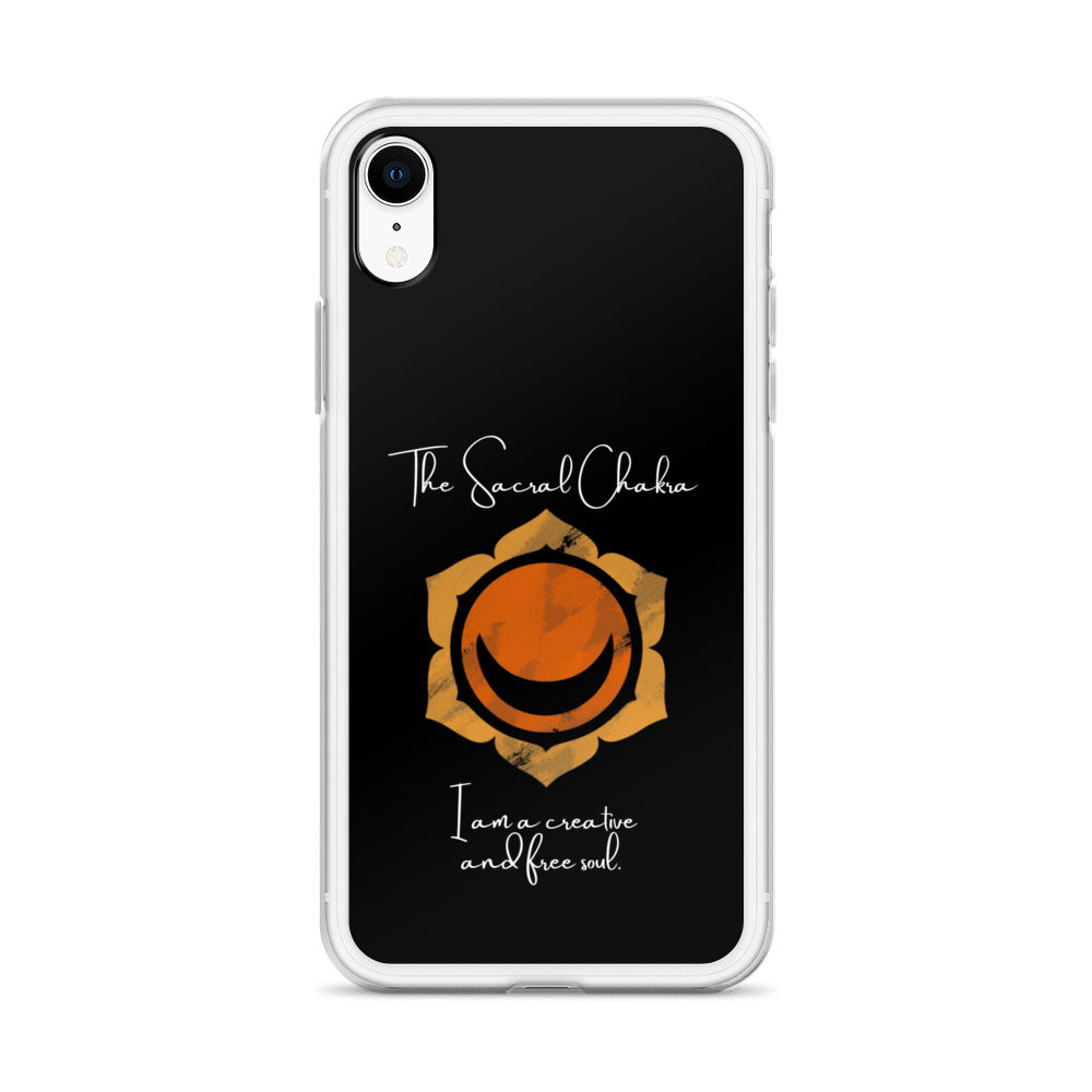 Sacral Chakra iPhone case