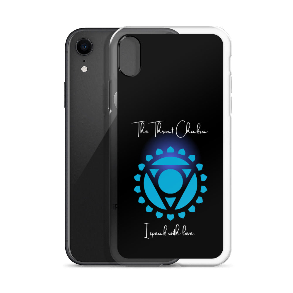 Throat Chakra iPhone case