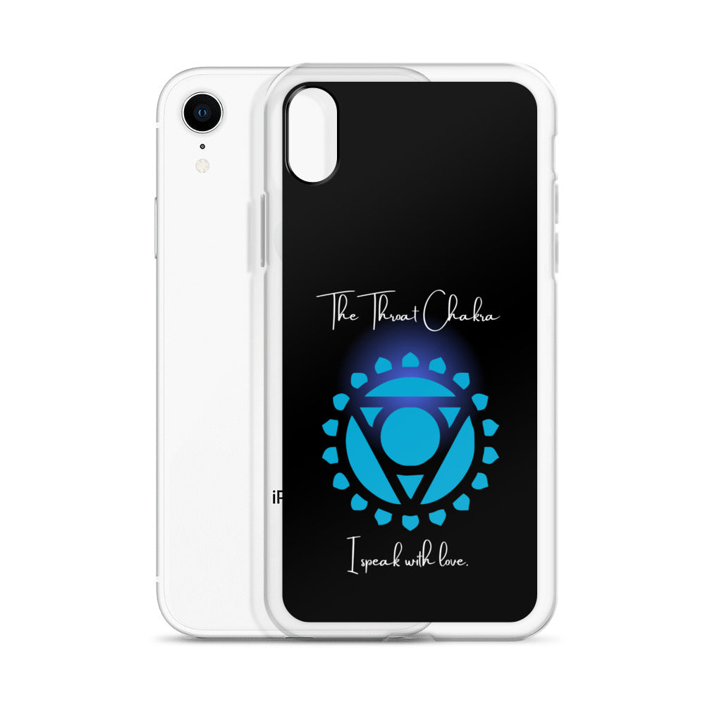 Throat Chakra iPhone case