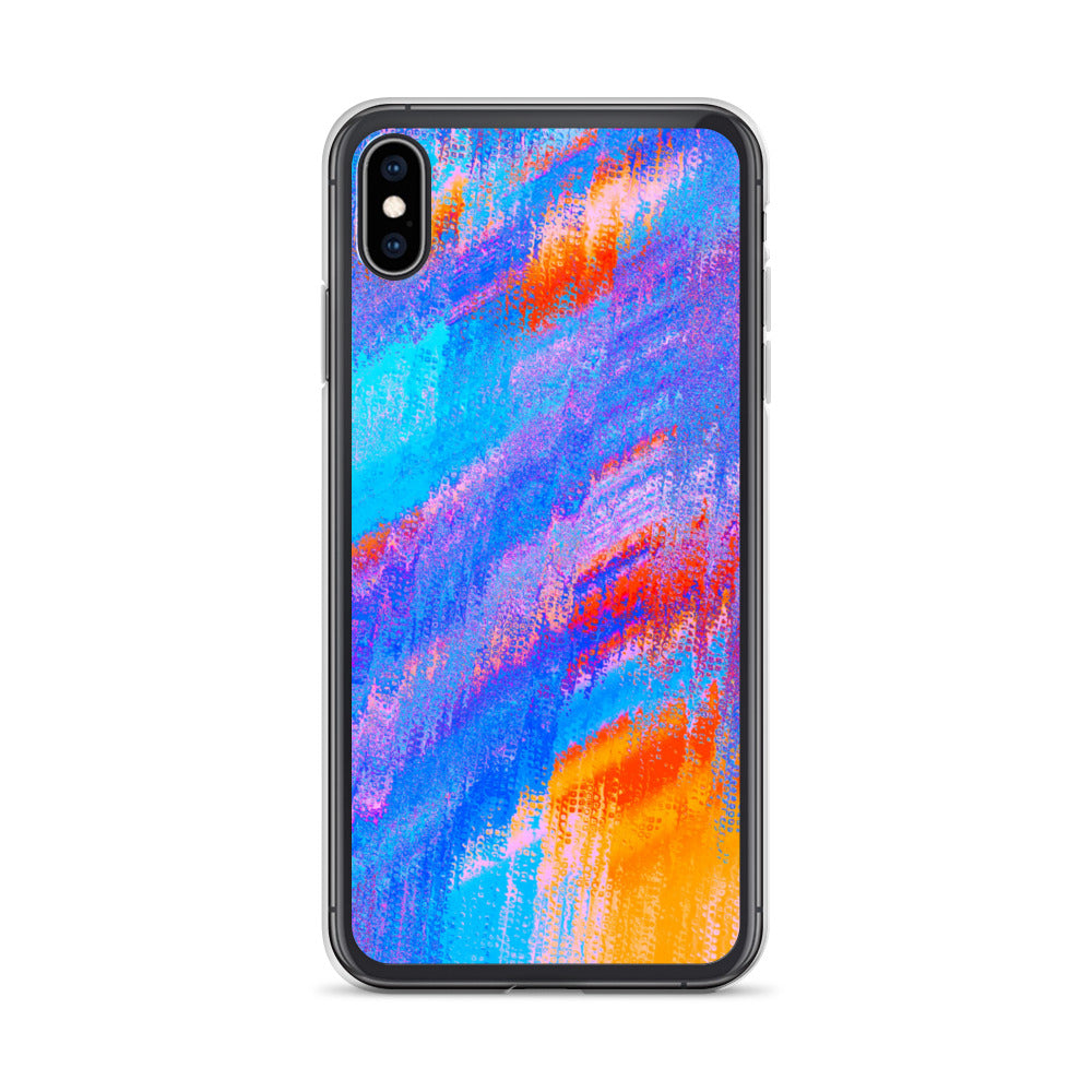 Abstract iPhone case mixed colour