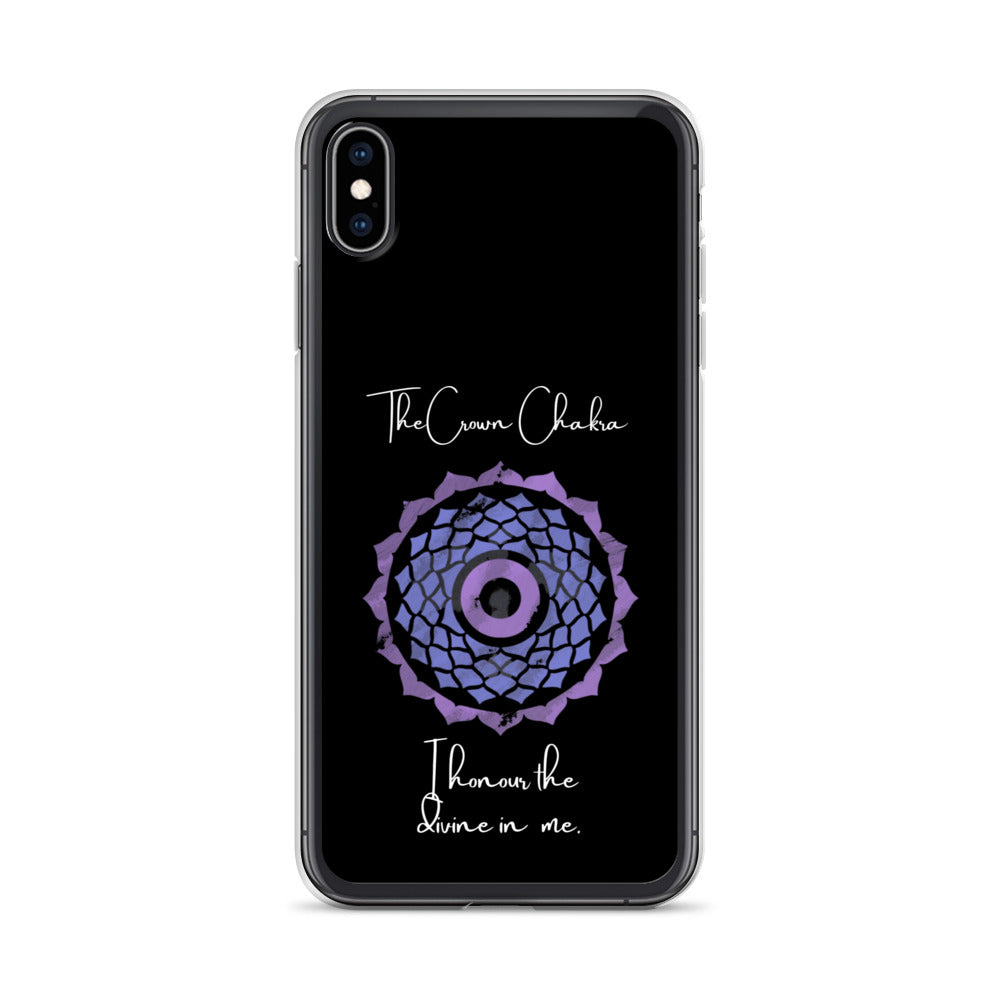 Crown Chakra iPhone case