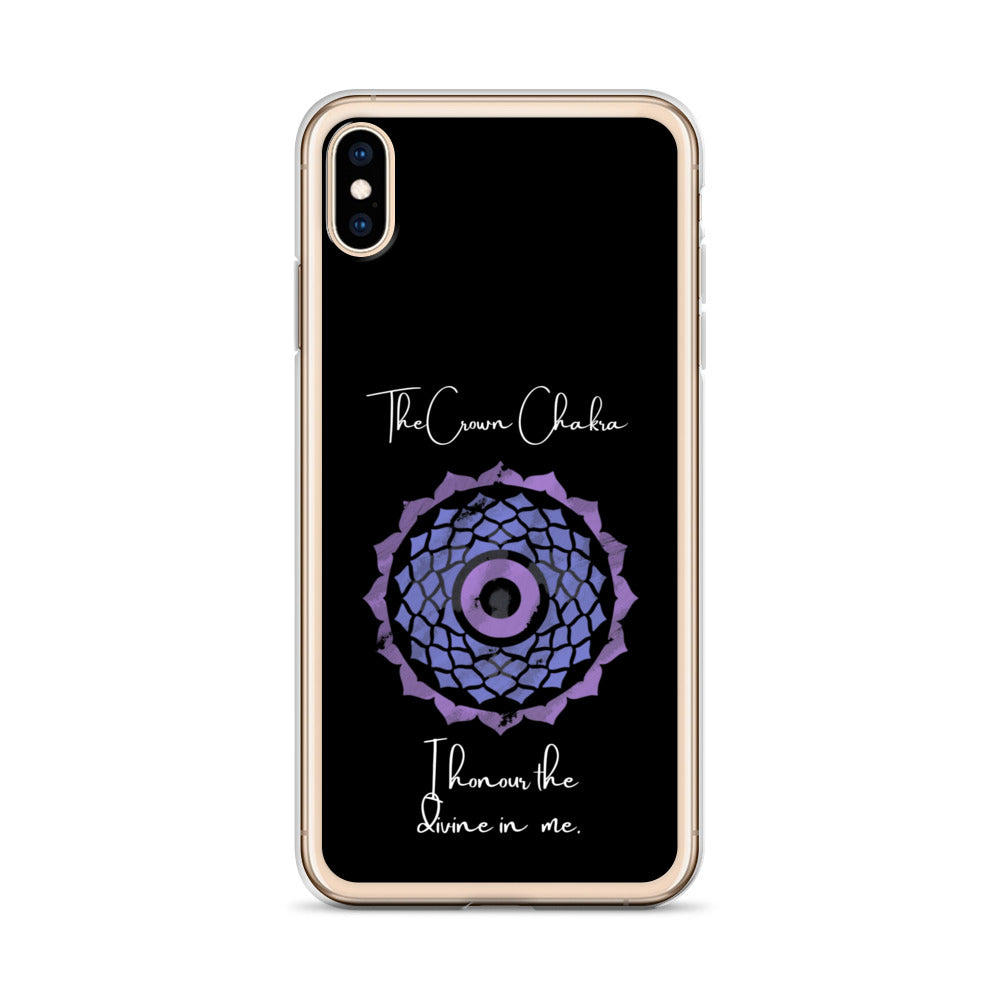 Crown Chakra iPhone case