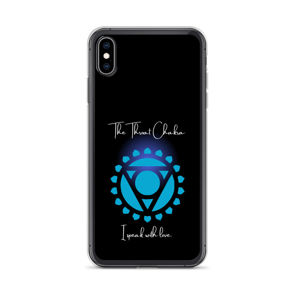 Throat Chakra iPhone case