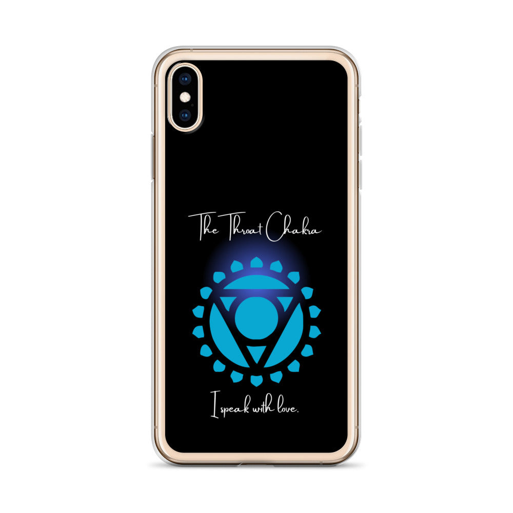 Throat Chakra iPhone case