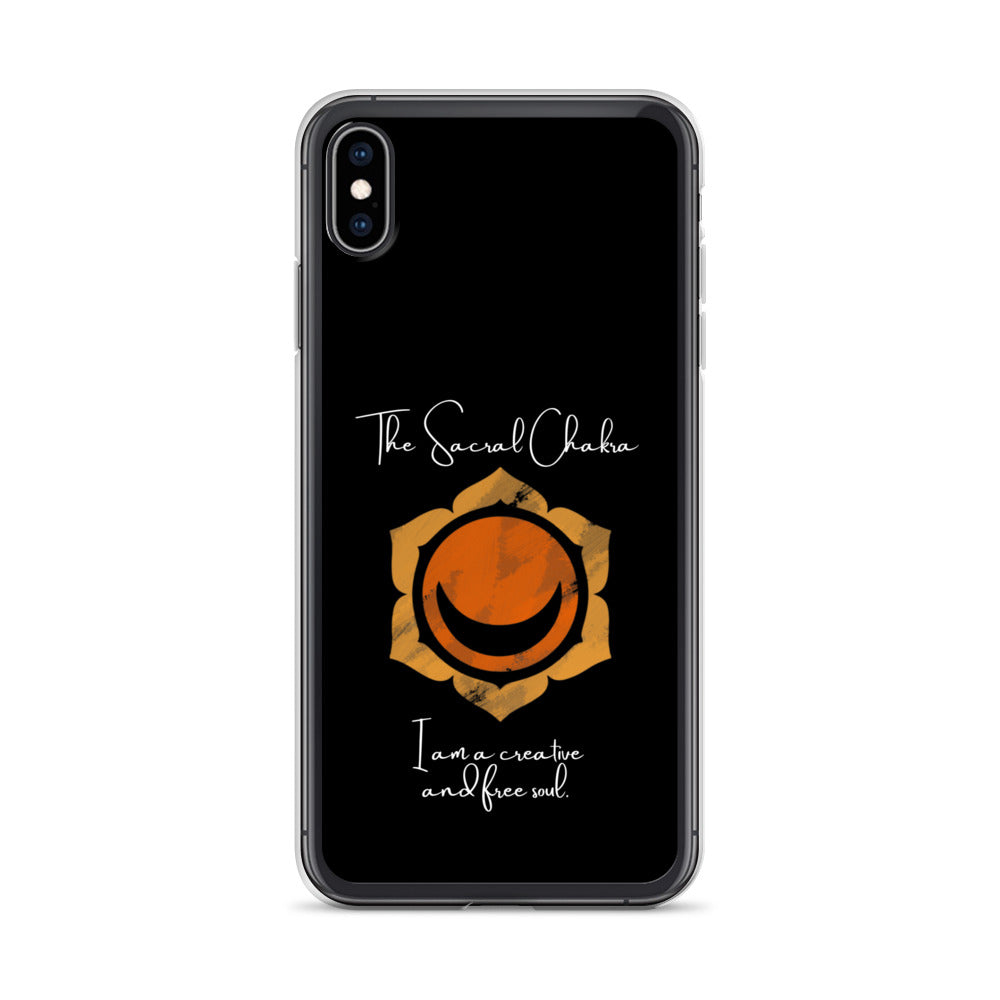 Sacral Chakra iPhone case