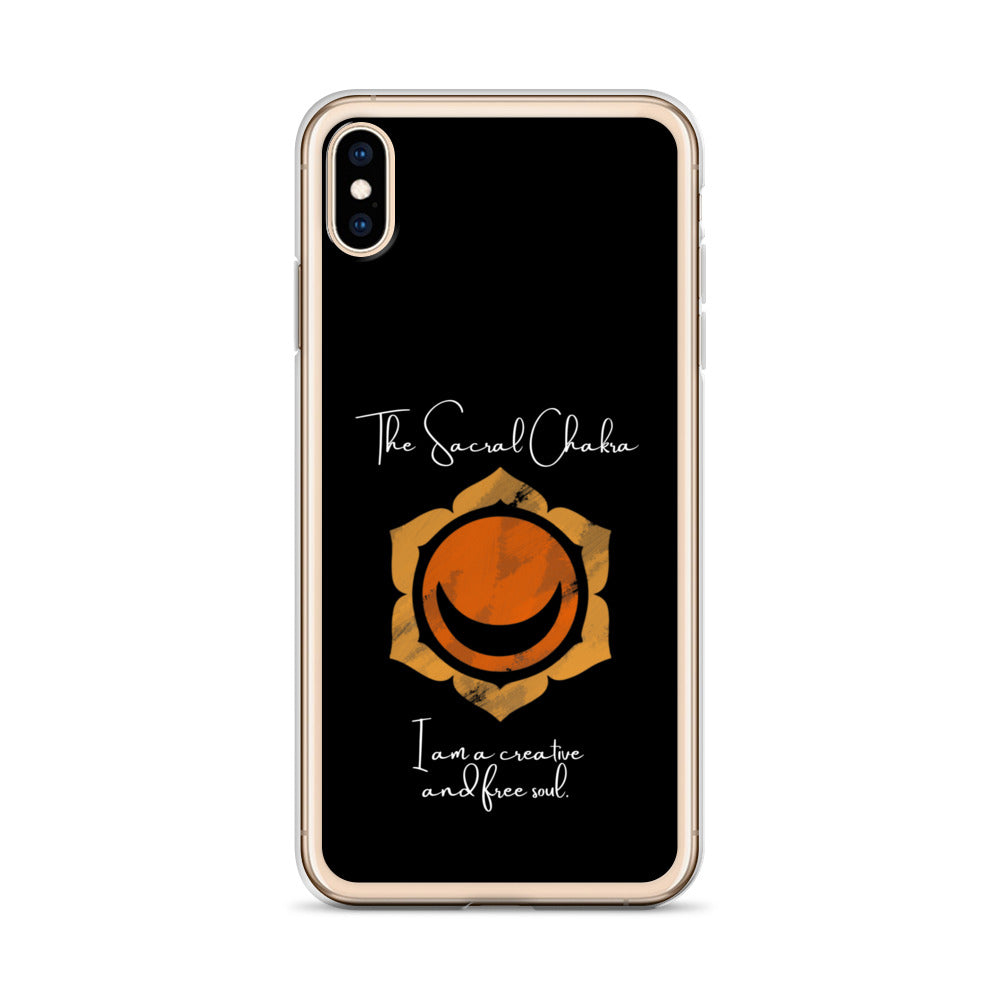 Sacral Chakra iPhone case