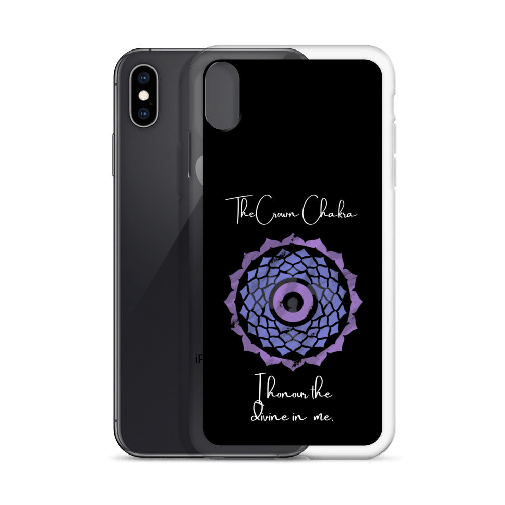 Crown Chakra iPhone case