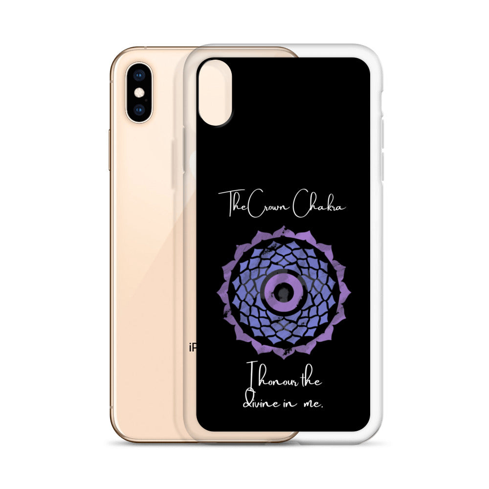 Crown Chakra iPhone case