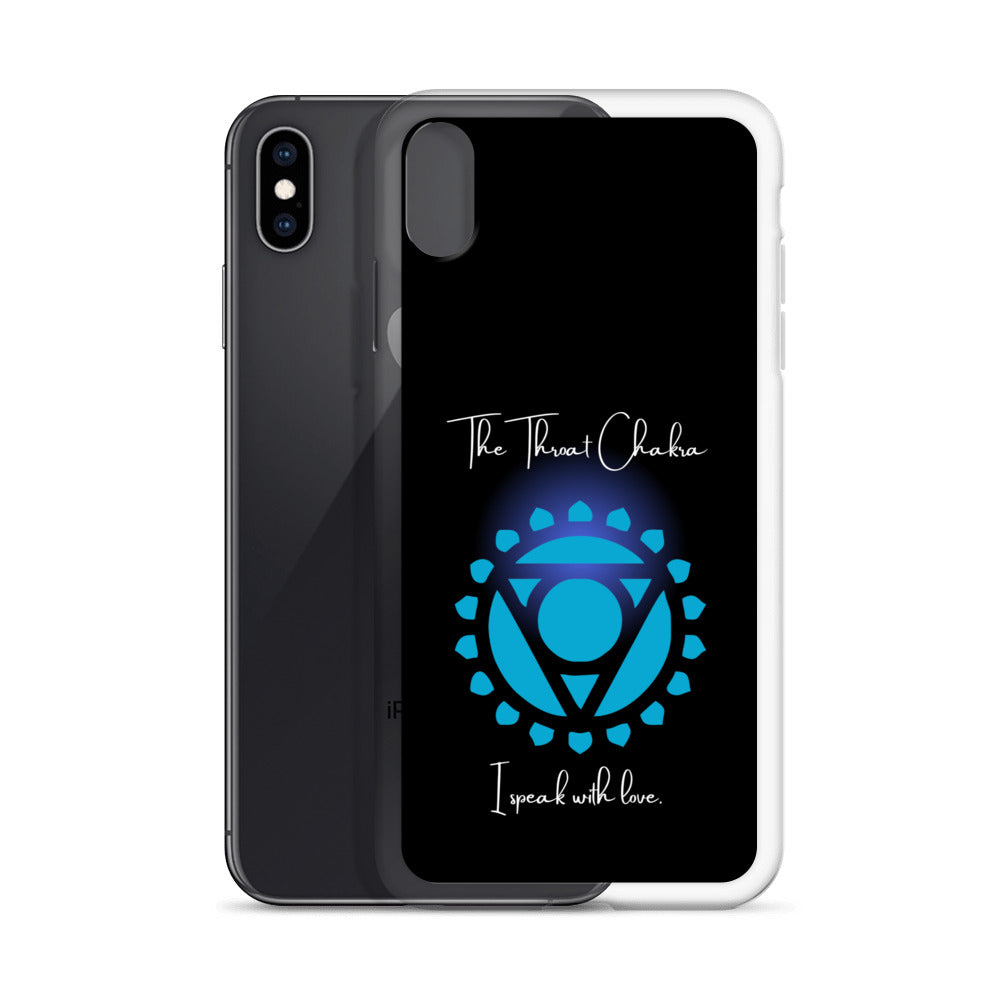 Throat Chakra iPhone case