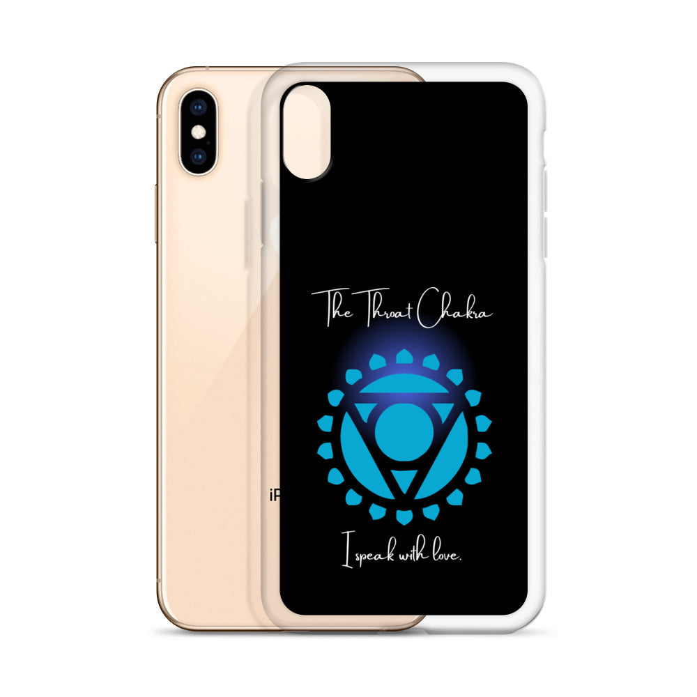 Throat Chakra iPhone case