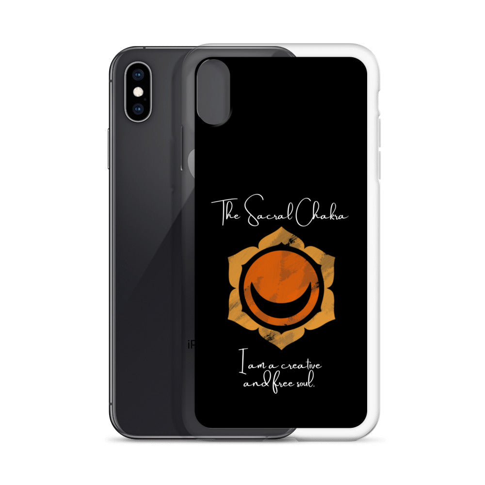 Sacral Chakra iPhone case