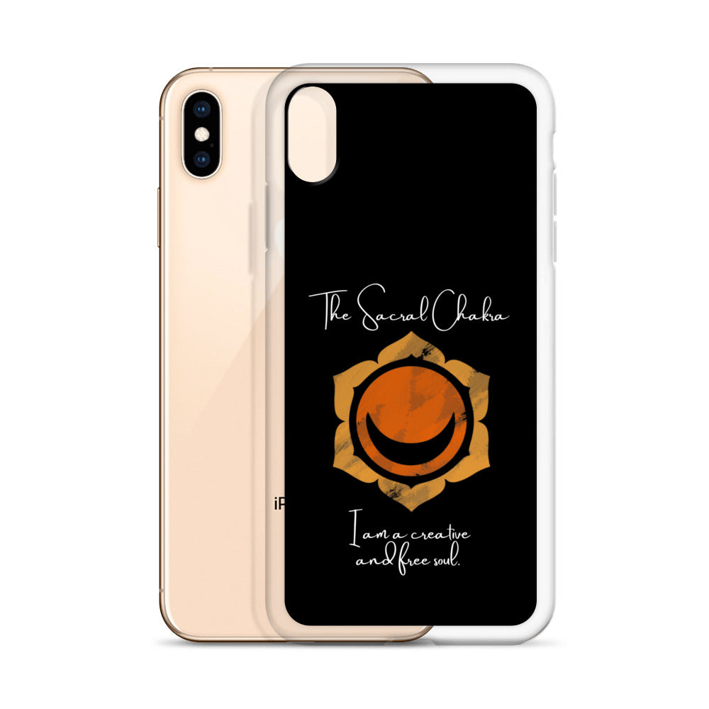 Sacral Chakra iPhone case