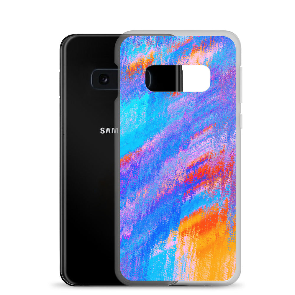 Abstract Samsung Phone case mixed colour