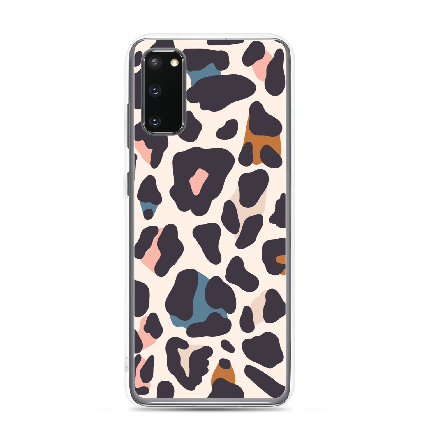 Abstract Samsung phone case leopard print