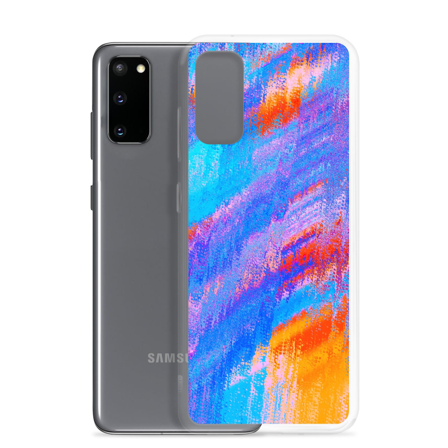 Abstract Samsung Phone case mixed colour