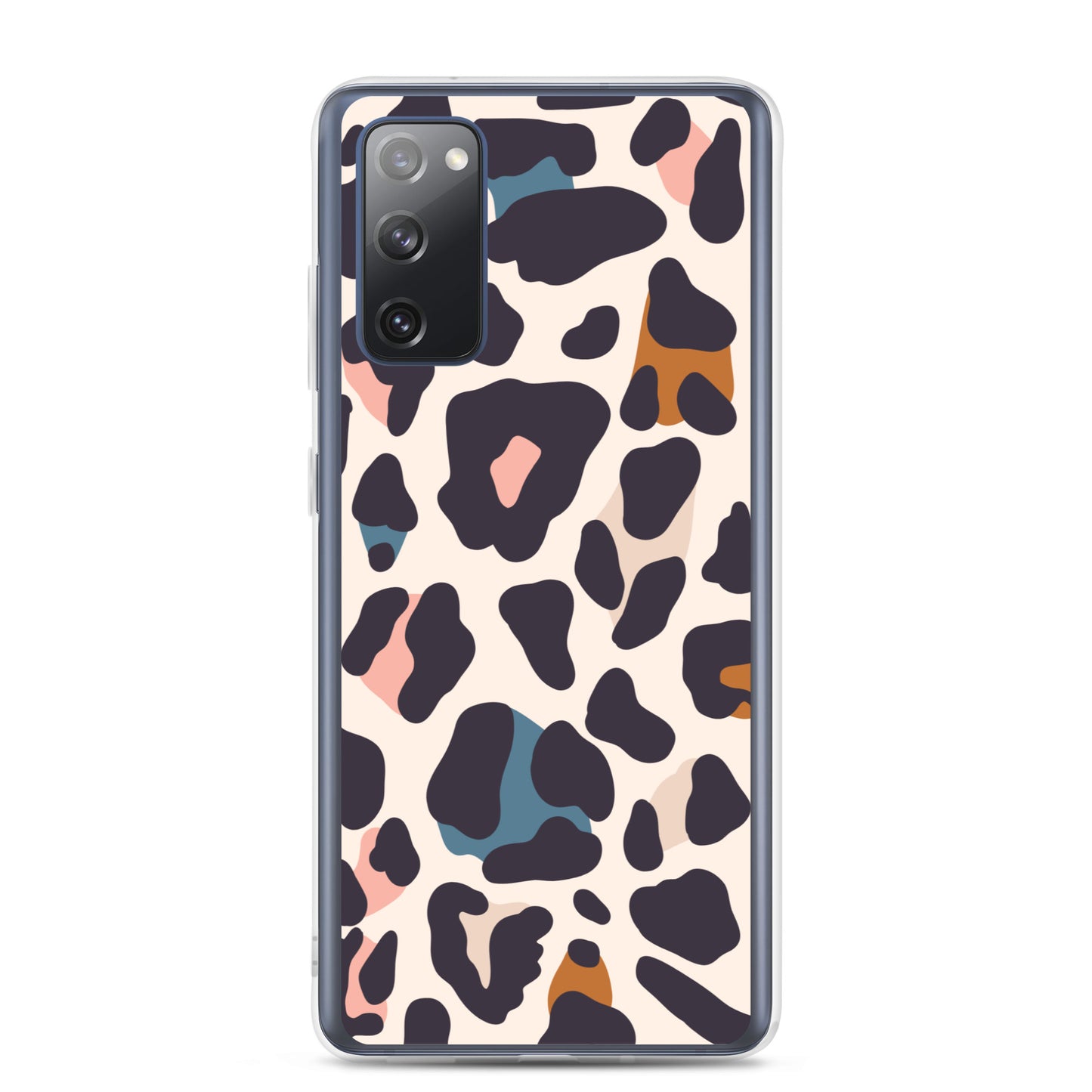 Abstract Samsung phone case leopard print