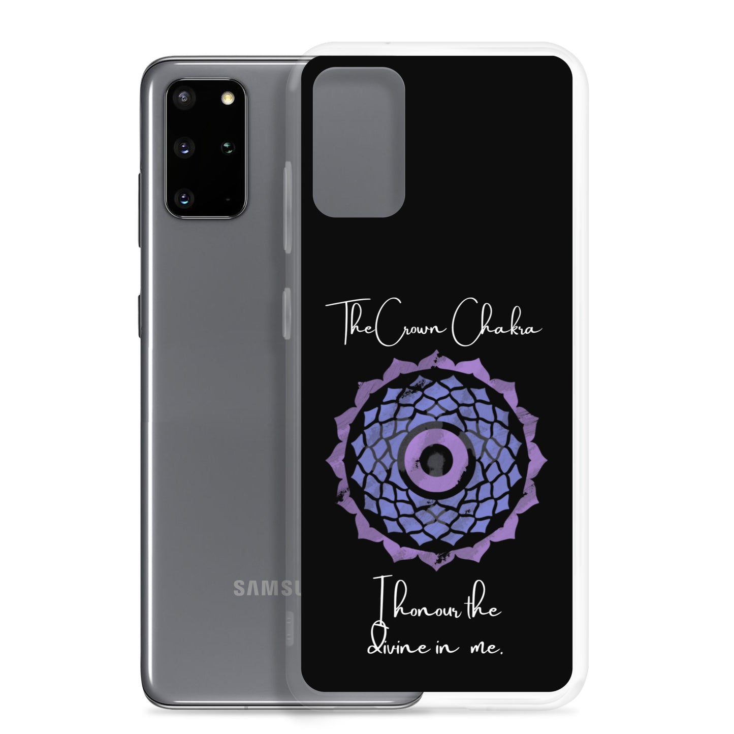 Crown Chakra Samsung phone case